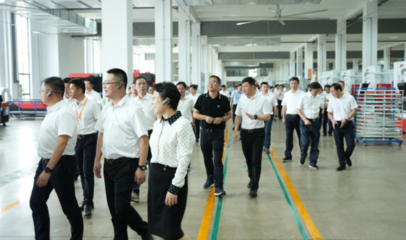 紹興市政府調研團點贊金帝“未來工廠”項目，樹立薯類銷售行業(yè)新標桿