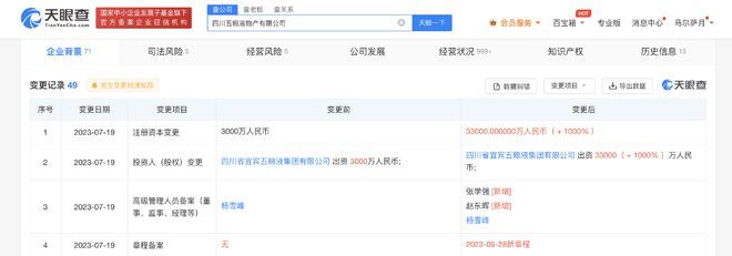 五糧液物產(chǎn)公司增資擴產(chǎn)，薯類銷售業(yè)務(wù)迎來戰(zhàn)略升級